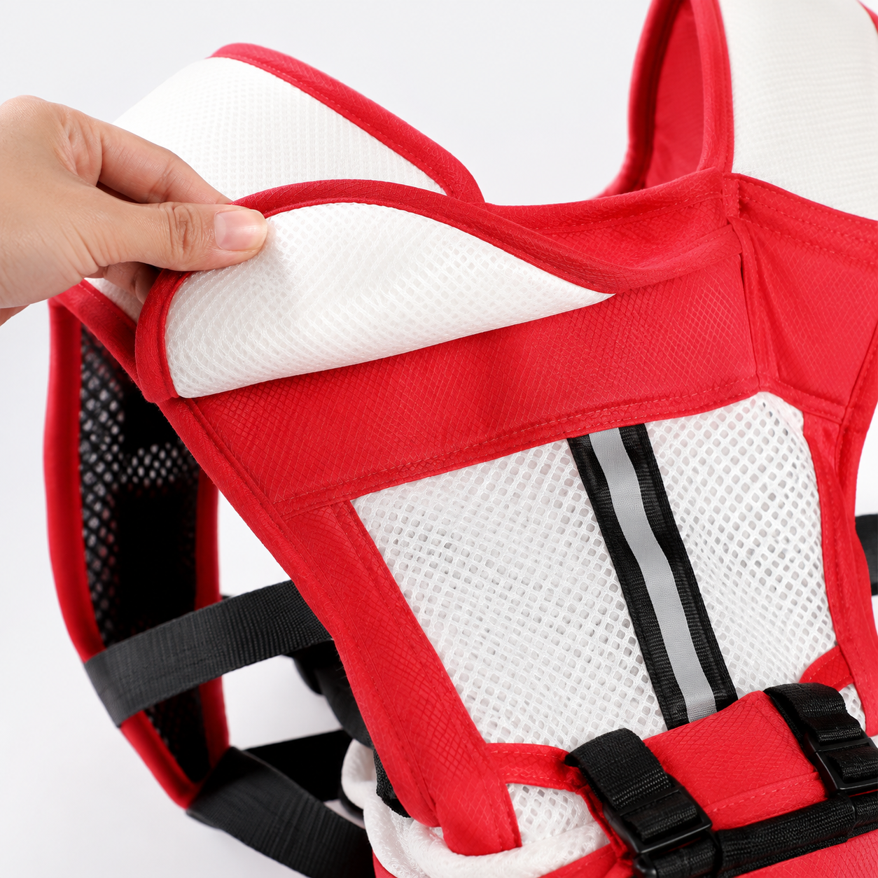 AmoraNido ErgoNest — Ergonomic Baby Carrier with Hip Seat
