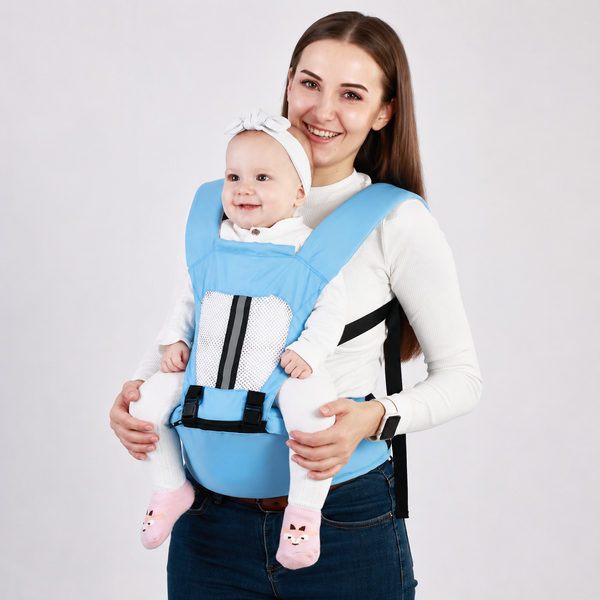 AmoraNido ErgoNest — Ergonomic Baby Carrier with Hip Seat
