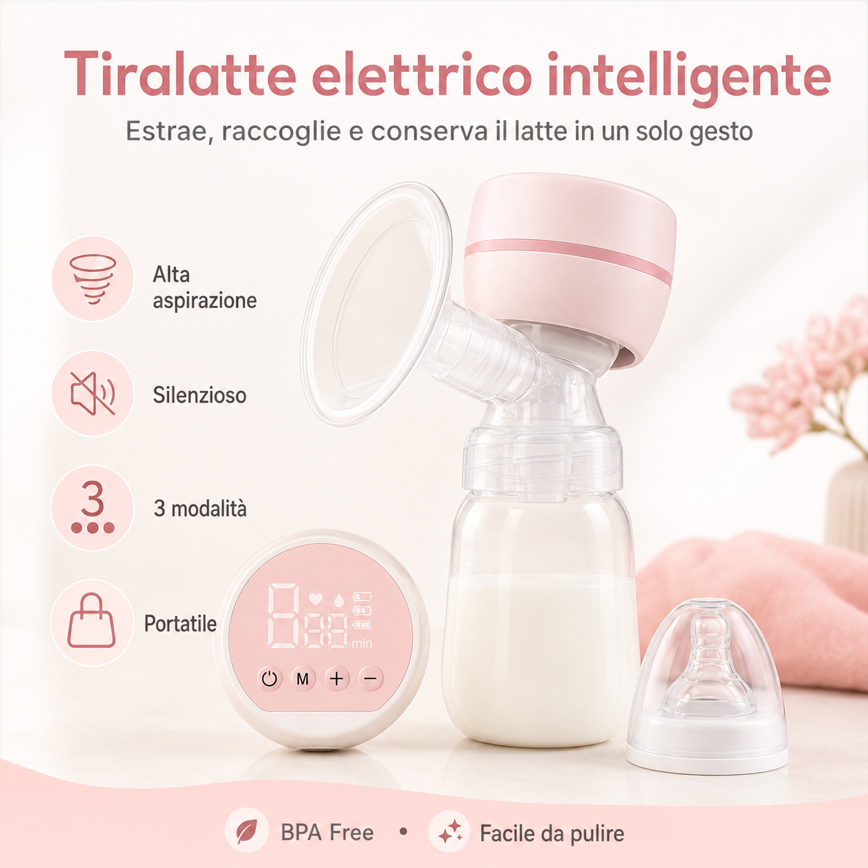 AmoraNido MamaFlow Compact