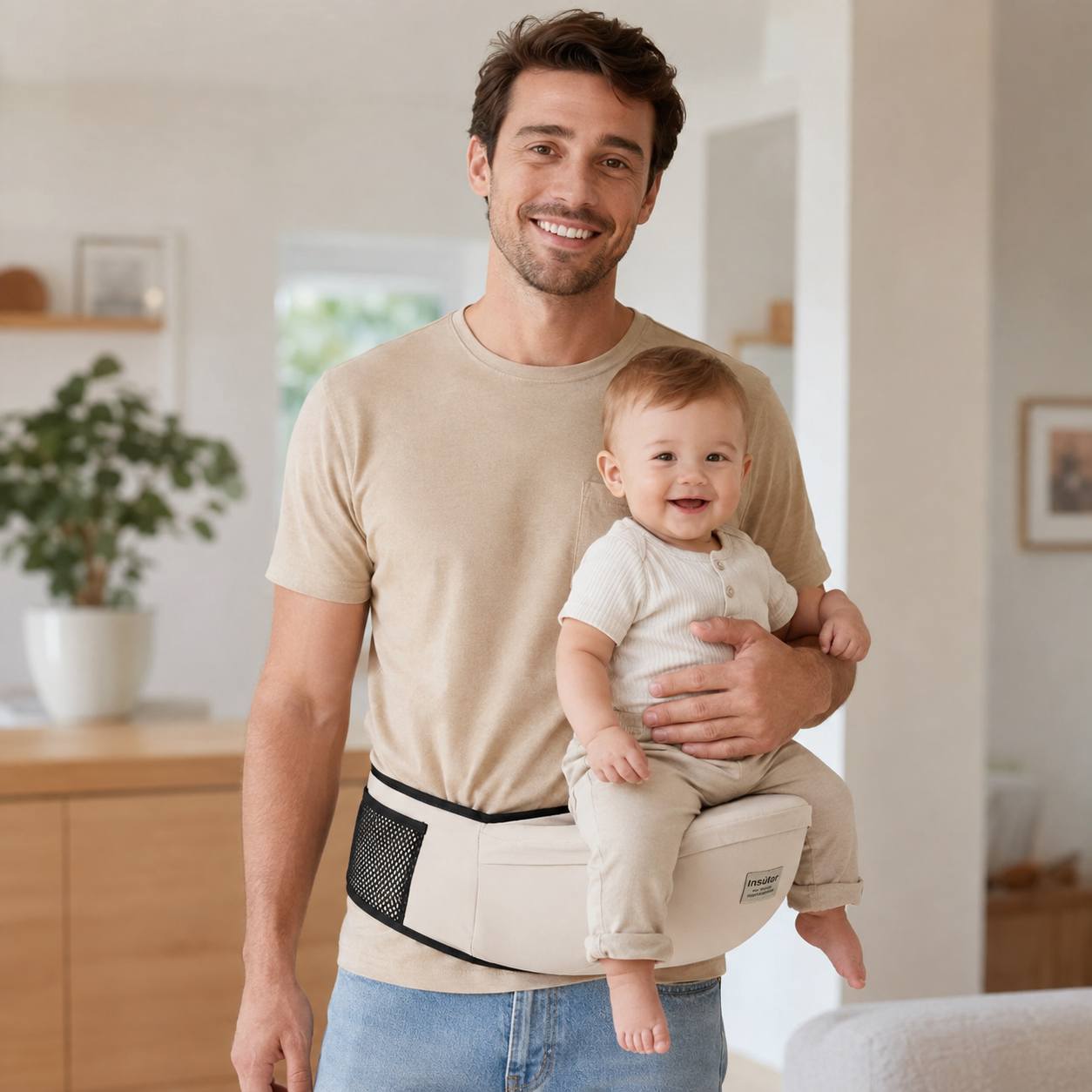 AmoraNido HipEase — Supportive Hip Seat Carrier