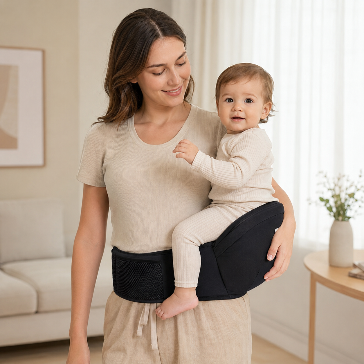 AmoraNido HipEase — Supportive Hip Seat Carrier