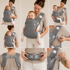 FlexHug™ · Marsupio morbido a regolazione multipla
